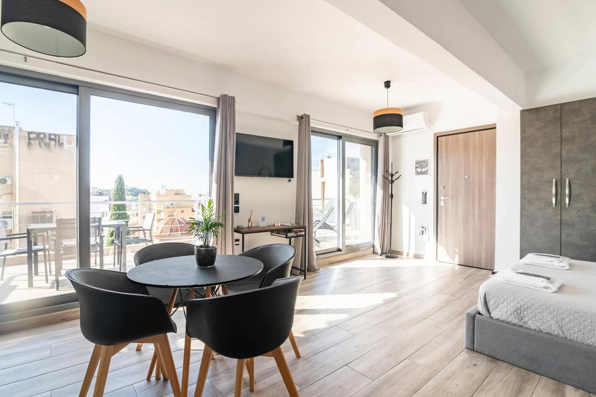 Appartamento Dreamy Athens Penthouse With Acropolis View Esterno foto