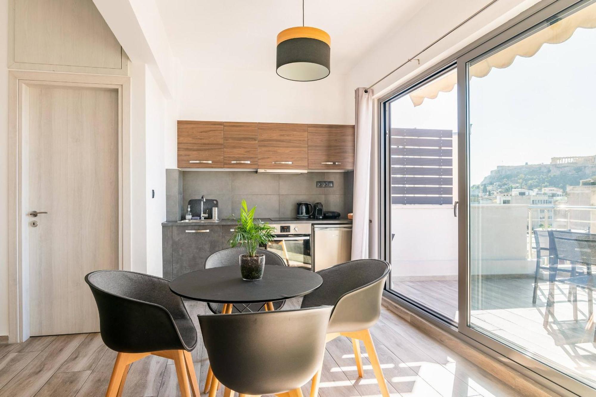 Appartamento Dreamy Athens Penthouse With Acropolis View Esterno foto