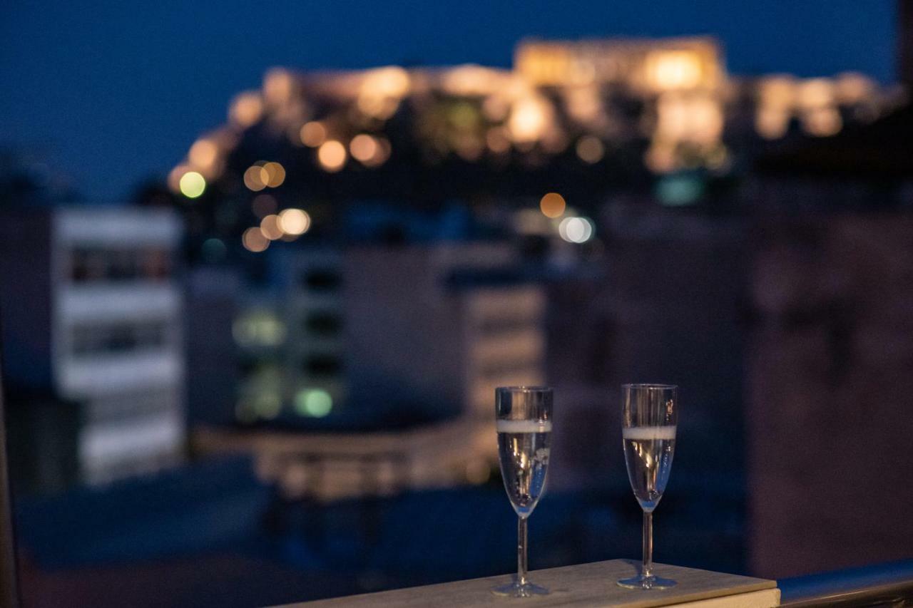 Appartamento Dreamy Athens Penthouse With Acropolis View Esterno foto